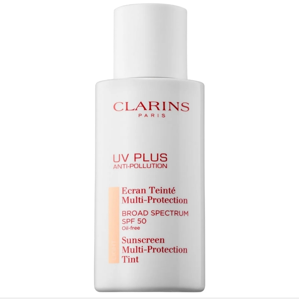 Clarins UV Plus Sunscreen LIGHT Multi-Protection Spf 50 1.6oz